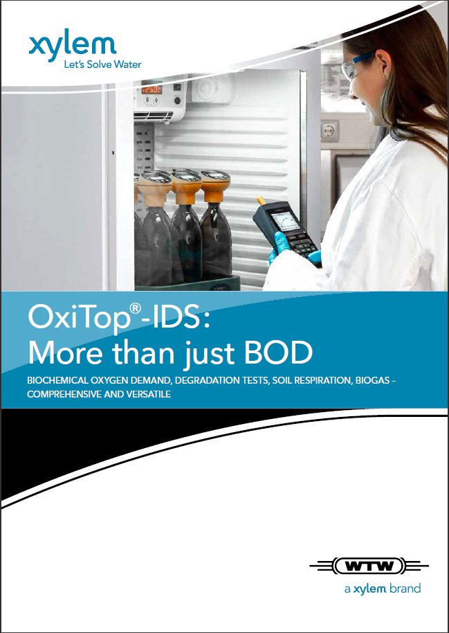 OxiTop®- IDS : More than just BOD OxiTop®- IDS : More than just BOD